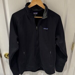 Patagonia Midnight Black Zip-Up Jacket